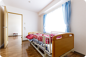 ナーシングホームしあわせPLUSは様々なお部屋を用意しています