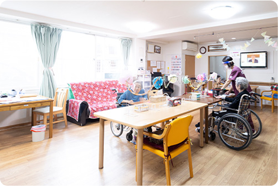 関連施設のナーシングホームしあわせ平岸