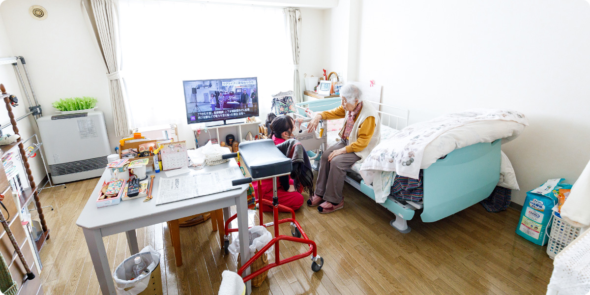 ナーシングホームしあわせPLUSの1ルームのお部屋イメージ