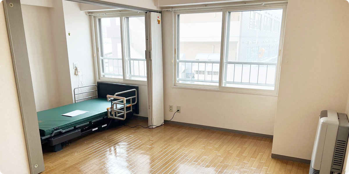 ナーシングホームしあわせPLUSの1LDK間取りイメージ